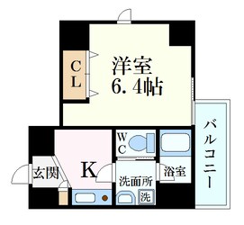 キューブコートの物件間取画像